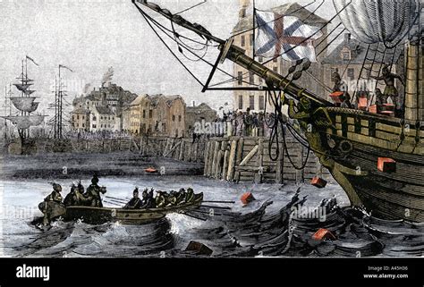 Die Boston Tea Party: Eine dramatische Protestbewegung gegen die britische Steuerpolitik