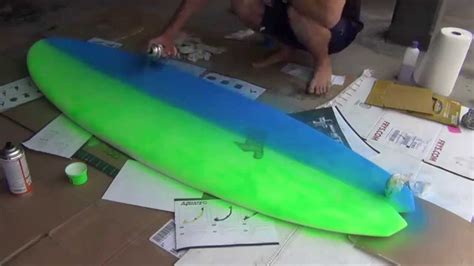 How to Paint a Surfboard: A Journey Through Colors and Waves